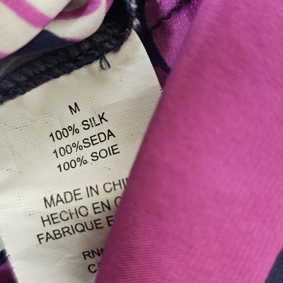 Bebe Silk Kimono Sleeve V-Neck Dress Size M - Picture 4 of 7